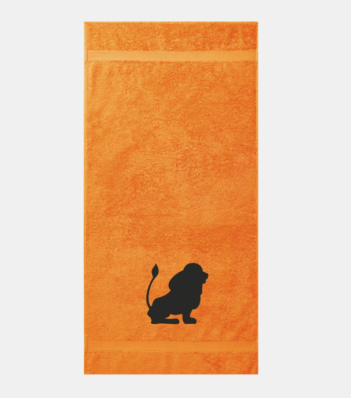 Osuška 450g/m2 70 x 140 cm znamení zvěrokruhu Lev