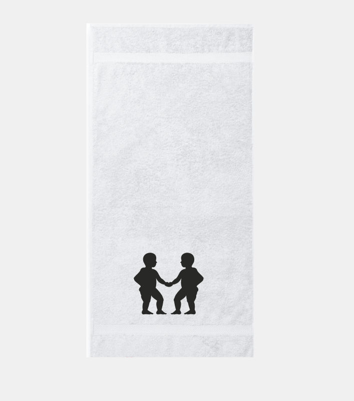 Ručník 450g/m2 50 x 100 cm znamení zvěrokruhu Blíženci