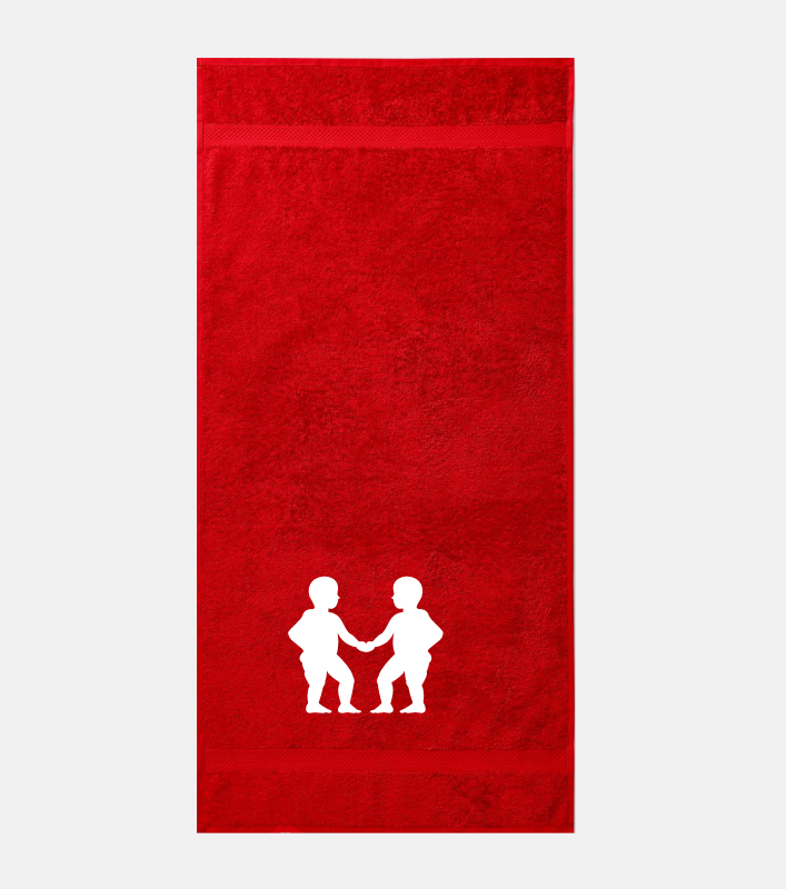 Ručník 450g/m2 50 x 100 cm znamení zvěrokruhu Blíženci
