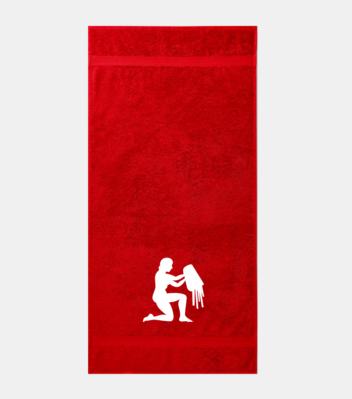 Ručník 450g/m2 50 x 100 cm znamení zvěrokruhu Vodnář