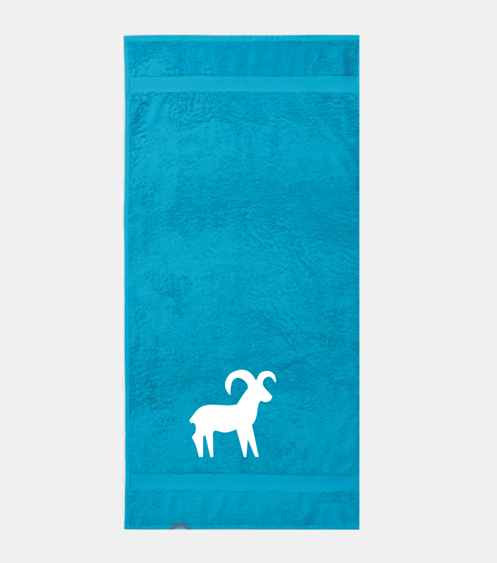 Osuška 450g/m2 70 x 140 cm znamení zvěrokruhu Beran