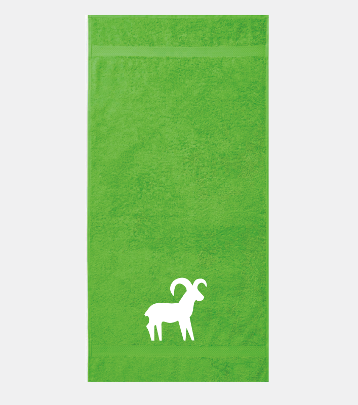 Osuška 450g/m2 70 x 140 cm znamení zvěrokruhu Beran