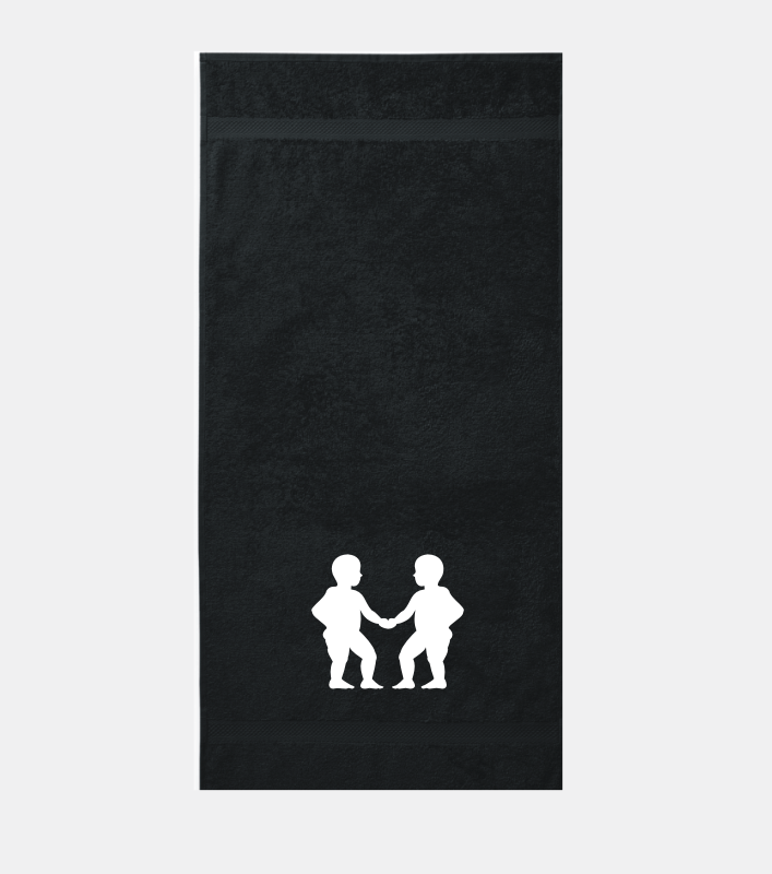 Osuška 450g/m2 70 x 140 cm znamení zvěrokruhu Blíženci