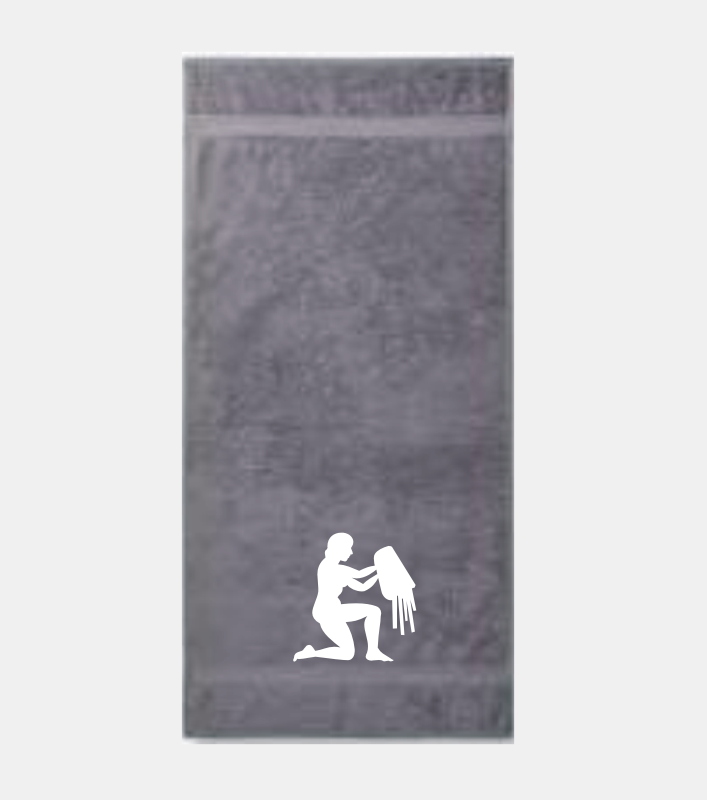 Osuška 450g/m2 70 x 140 cm znamení zvěrokruhu Vodnář