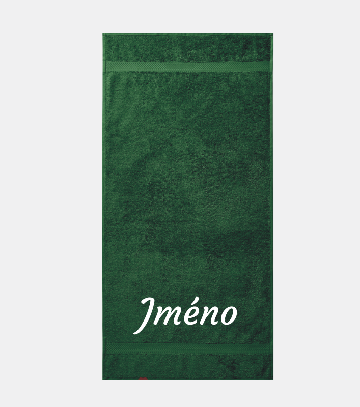 Ručník 450g/m2 50 x 100 cm Jméno
