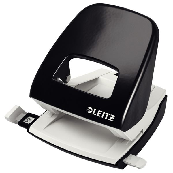 Děrovačka Leitz NeXXt 5008 - 30 listů, černá