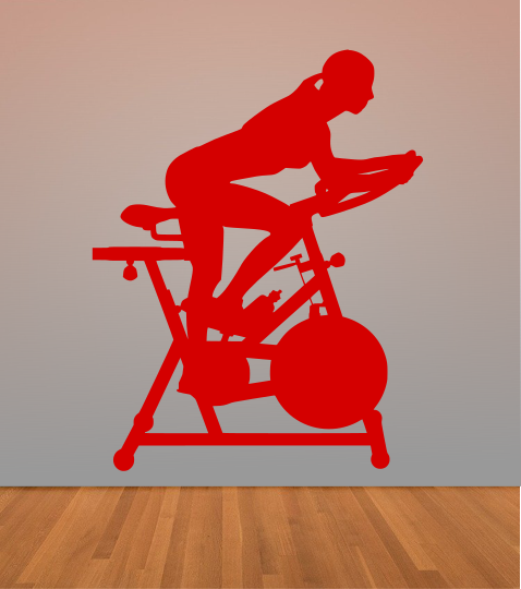 Samolepky na zeď - Spinning