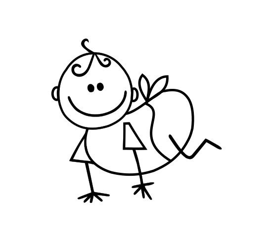 Samolepky na auto - Miminko č. 2