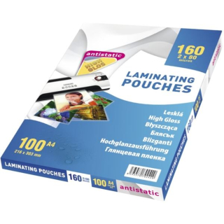 Laminovací fólie Premium - A4, 2x 125 mikronů, lesklé, 100 ks