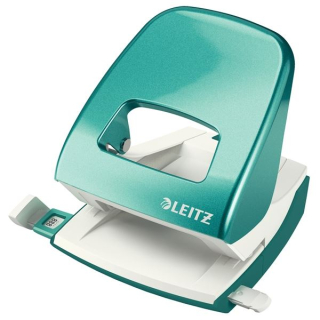 Děrovačka Leitz WOW NeXXt 5008 - 30 listů, kov,metalická ledově modrá
